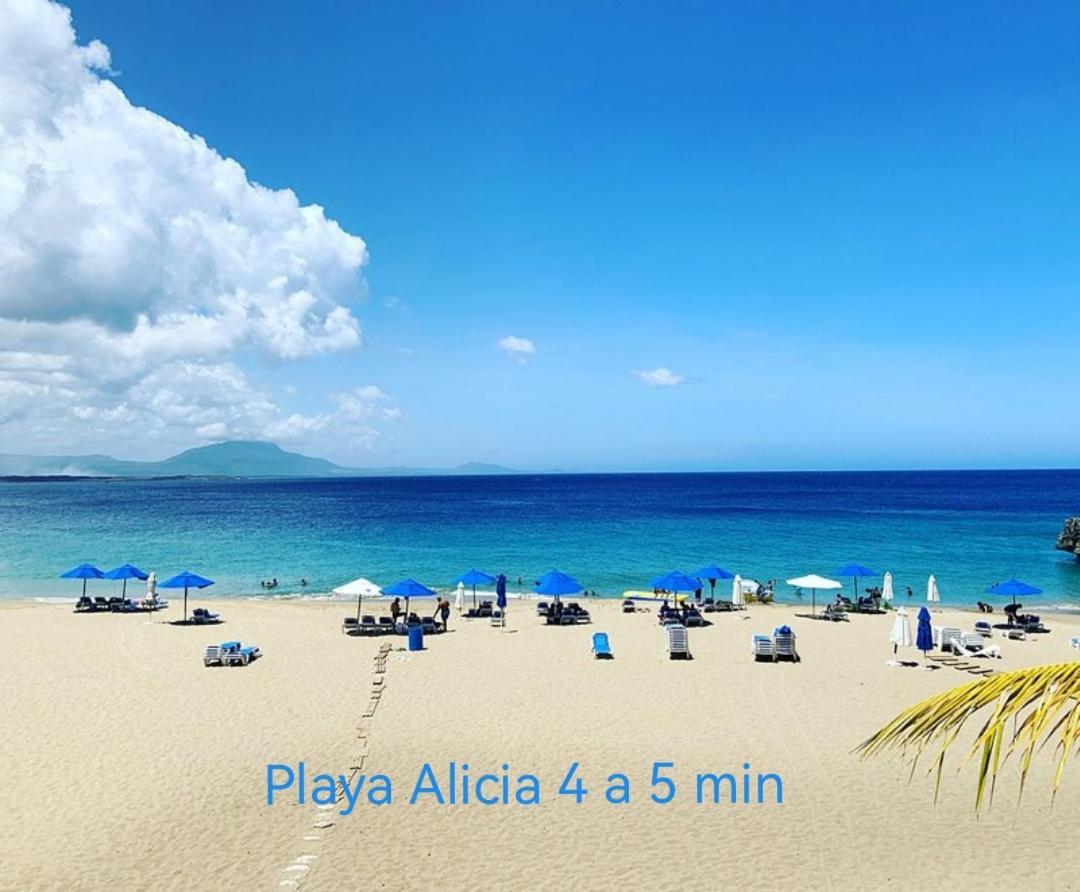 شقة The Biggest Swimming Pool In Sosua, Frente A La Piscina Mas Grande En Sosúa المظهر الخارجي الصورة